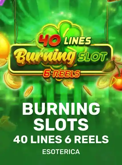 Burning Slot 40x6 game tile